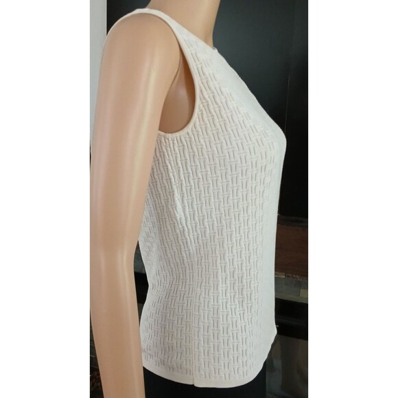Geoffrey Beene Sport Women's Small 70% Silk Casual Modest Pullover Tank Top - Picture 7 of 12
